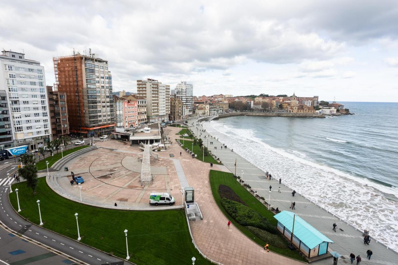 Amanecer Cantabrico Appartement Gijón Buitenkant foto